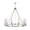 Z-Lite Beau 10 Light Chandelier, Polished Nickel & Clear 3031-10PN - alternate 6